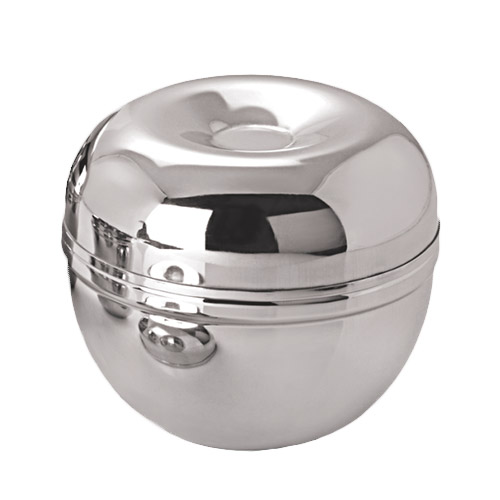 Apple Dabba - Stainless Steel Container