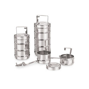 Bombay Tiffin (2 Container) - Stainless Steel Lunch Box