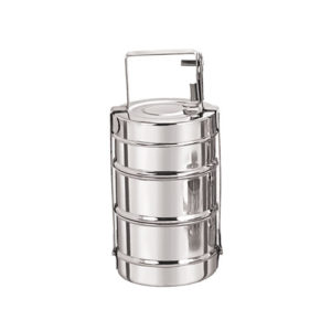 Bombay Tiffin (3 Container) - Stainless Steel Lunch box