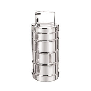 Bombay Tiffin (4 Container) - Stainless Steel Lunch box