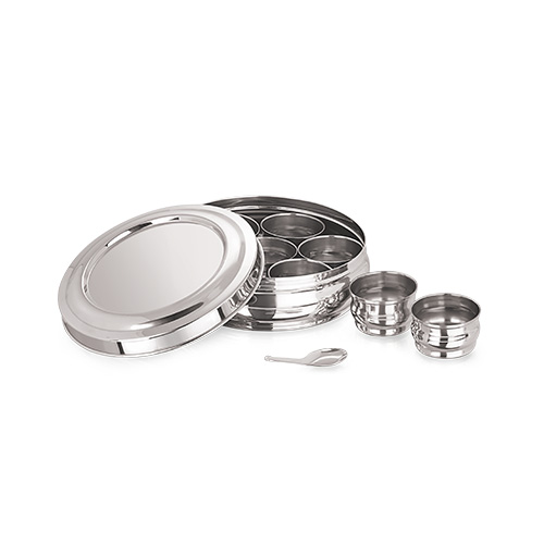 Rajat masala Stainless Steel dabba 2